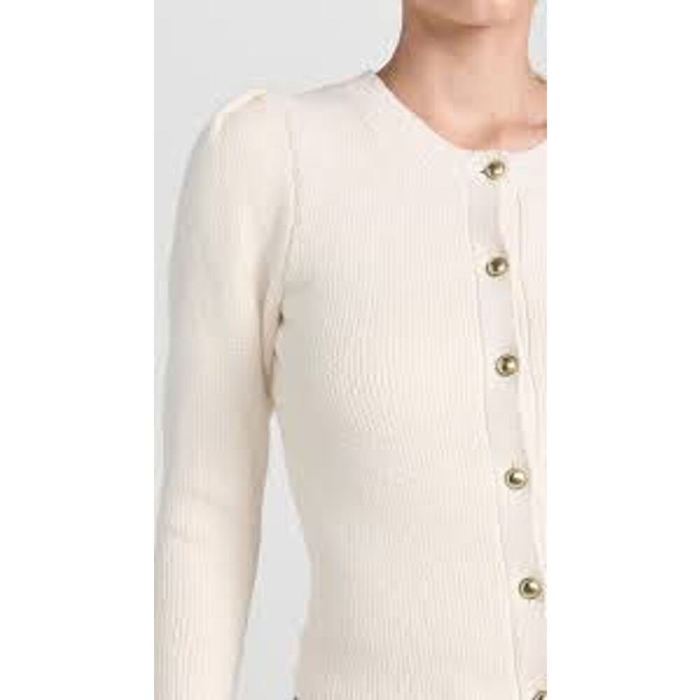 AYR Uptown Girl Cardigan Sweater SUSTAINABLE ORGANIC Cotton Size Medium M - Picture 2 of 10